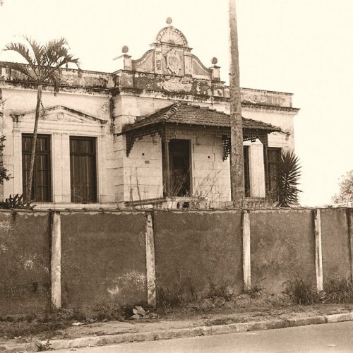 Casaro de Ulisses Massoti sediou a primeira eleio no distrito de Jaguary (Acervo Casa da Memria Pe Gomes)